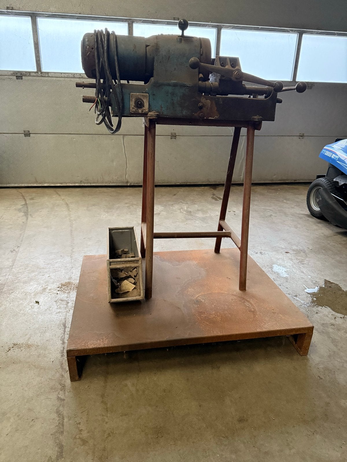 Ridgid draadsnijmachine, Ophalen, Gebruikt