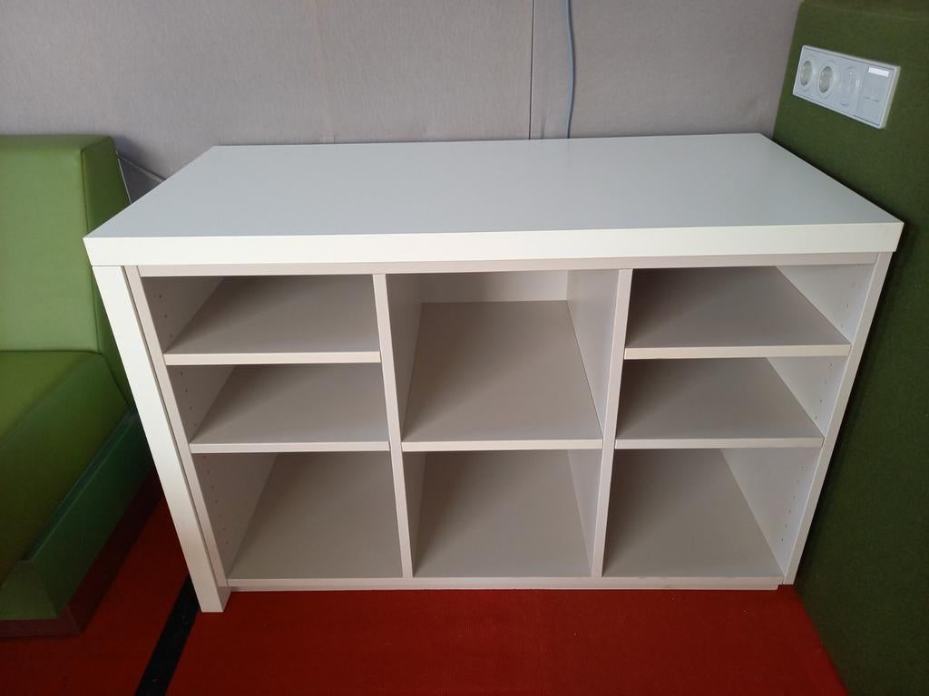 Lage kast met schappen, Ophalen, Zo goed als nieuw