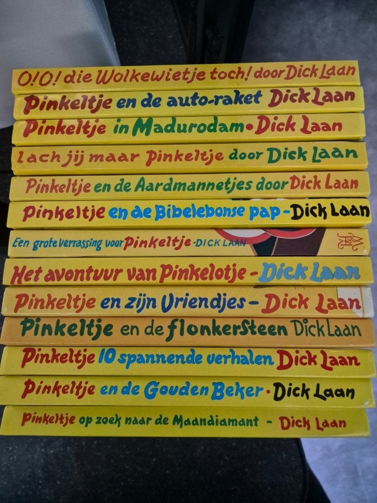 Pinkeltje Boeken - 13 stuks, Boeken, Kinderboeken | Jeugd | 13 jaar en ouder, Dick Laan, Ophalen of Verzenden, Zo goed als nieuw