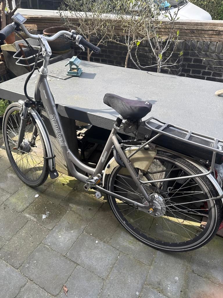 Sundval elektrische fiets, Fietsen en Brommers, Elektrische fietsen, Gebruikt, Overige merken, 51 tot 55 cm, 30 tot 50 km per accu