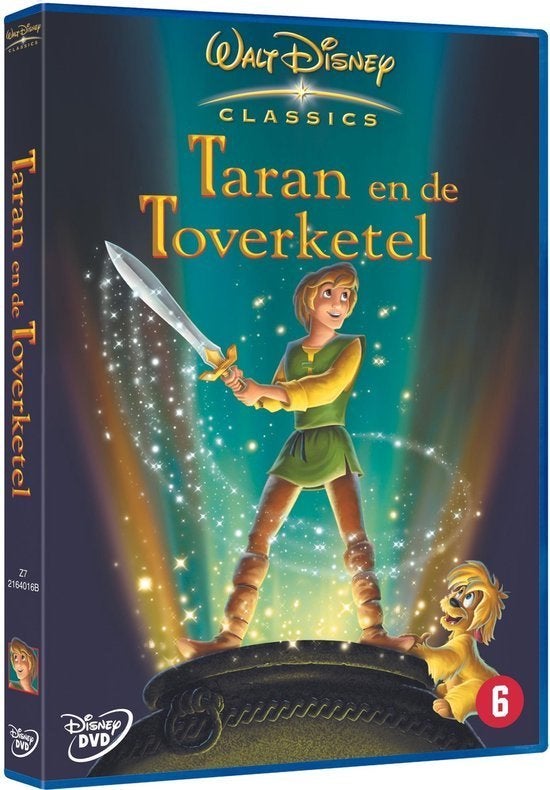 Taran en de Toverketel, Cd's en Dvd's, Dvd's | Tekenfilms en Animatie, Tekenfilm, Ophalen of Verzenden, Zo goed als nieuw, Alle leeftijden