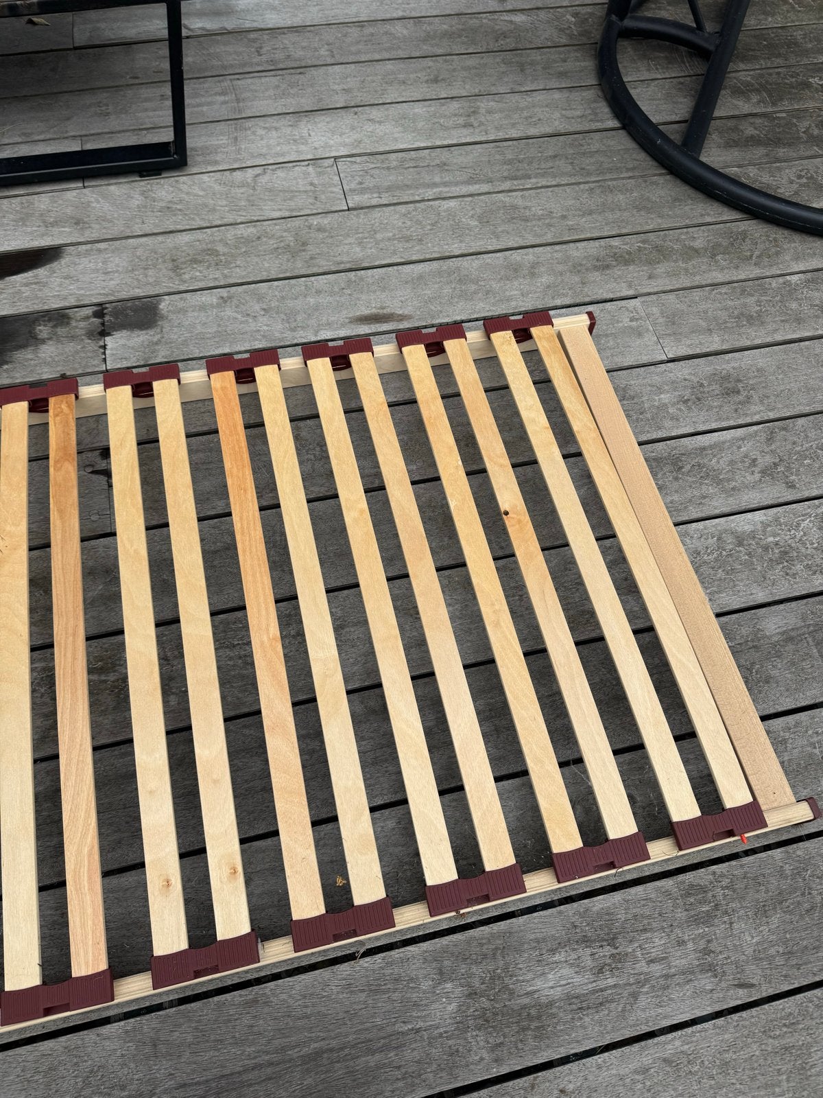 Leen Bakker Viola lattenbodem 80x200, Huis en Inrichting, Ophalen, Gebruikt, Eenpersoons, 80 cm