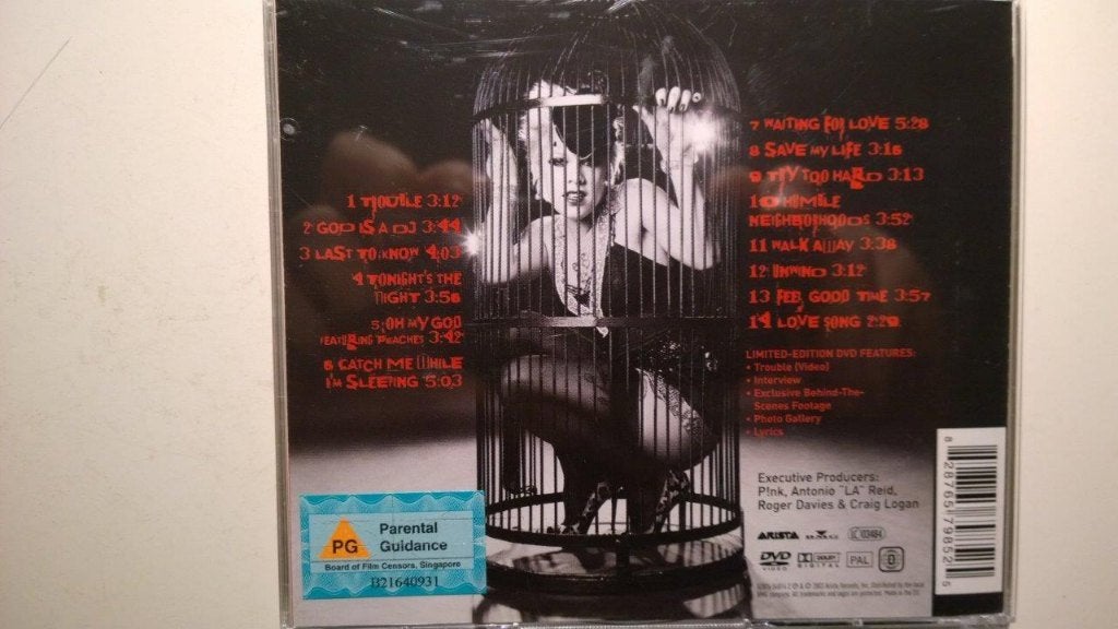 P!NK - Try This (CD + DVD), Inclusief DVD, Pop, Ophalen of Verzenden, Zo goed als nieuw