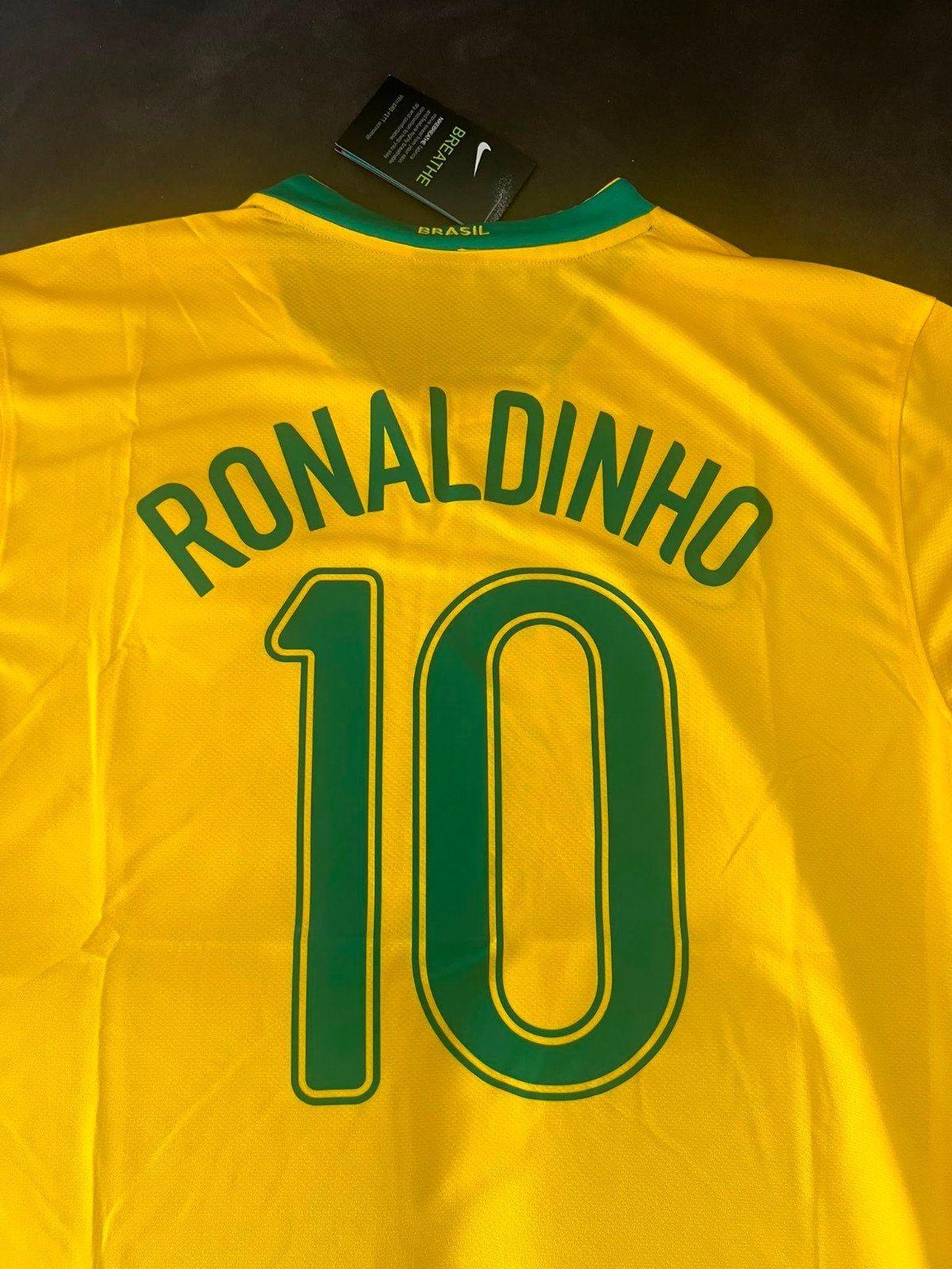 Retro Voetbalshirt Ronaldinho maat L, Sport en Fitness, Voetbal, Maat L, Ophalen of Verzenden, Nieuw, Shirt