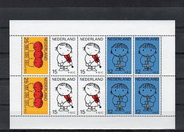 Nvph 937 kinderblok 1969 postfris, Ophalen of Verzenden, Na 1940, Postfris