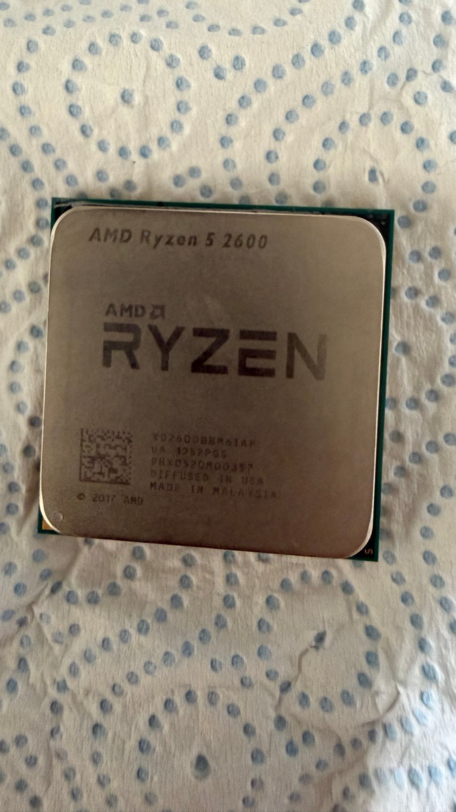 AMD Ryzen 5 2600 Processor - Zo goed als nieuw, Computers en Software, Processors, Zo goed als nieuw, 6-core, 3 tot 4 Ghz, Ophalen of Verzenden