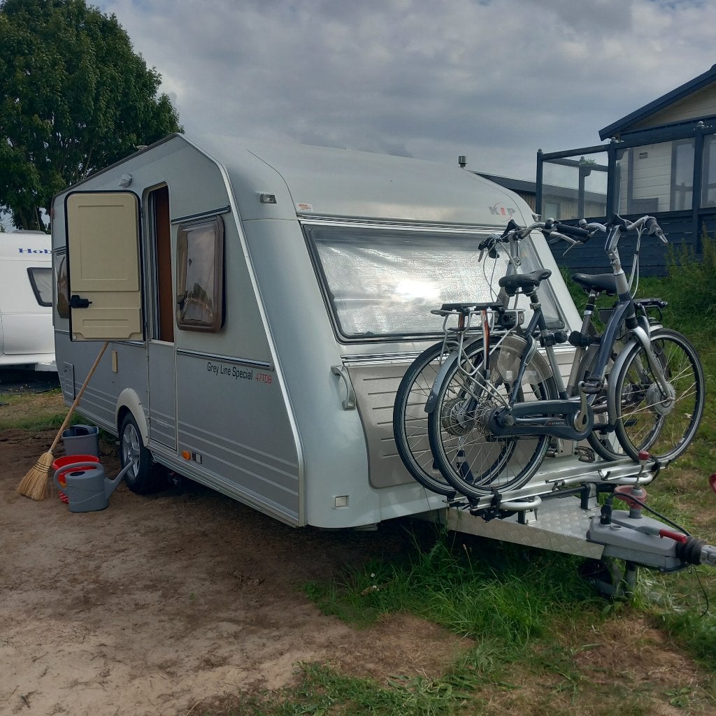 Caravan merk Kip, Caravans en Kamperen, Caravans, Rondzit, Kip, Frans bed, Schokbreker