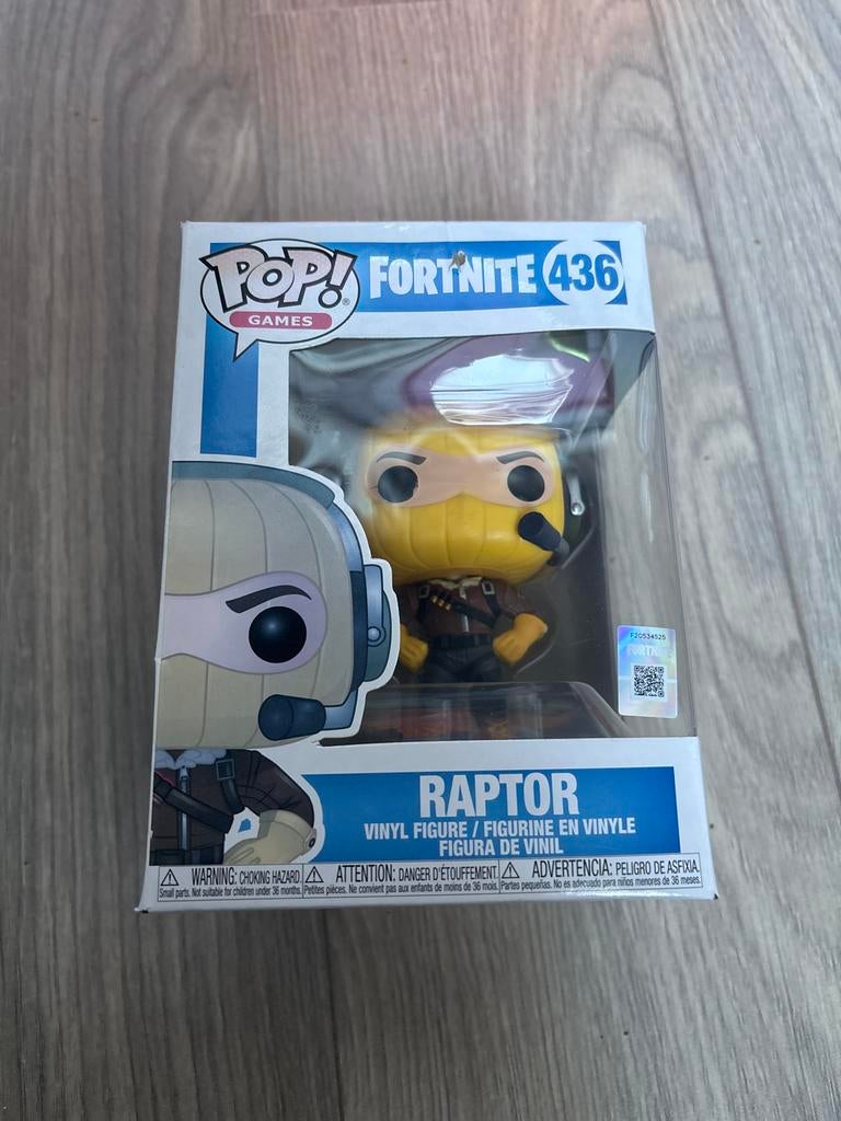 Funko Pop! Fortnite 436 Raptor Vinyl Figuur, Ophalen of Verzenden, Nieuw