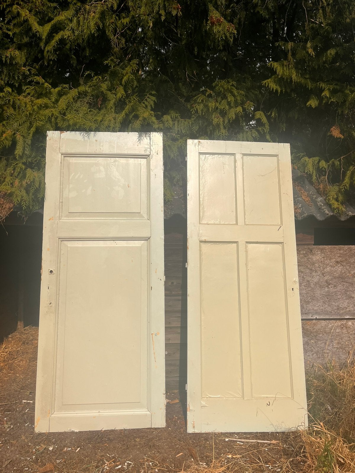 Paneeldeuren, Ophalen, Gebruikt