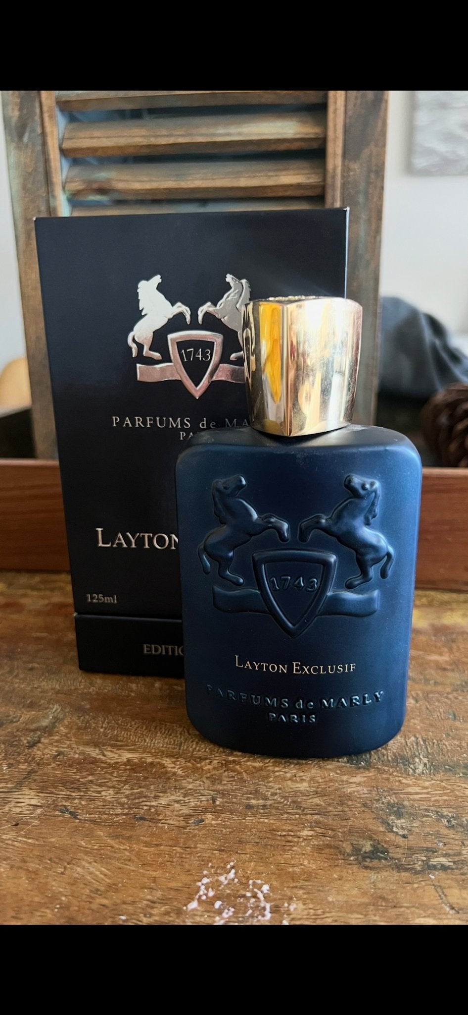 Parfums de Marly Layton Exclusif 125ml, Sieraden, Tassen en Uiterlijk, Uiterlijk | Parfum, Ophalen of Verzenden, Zo goed als nieuw