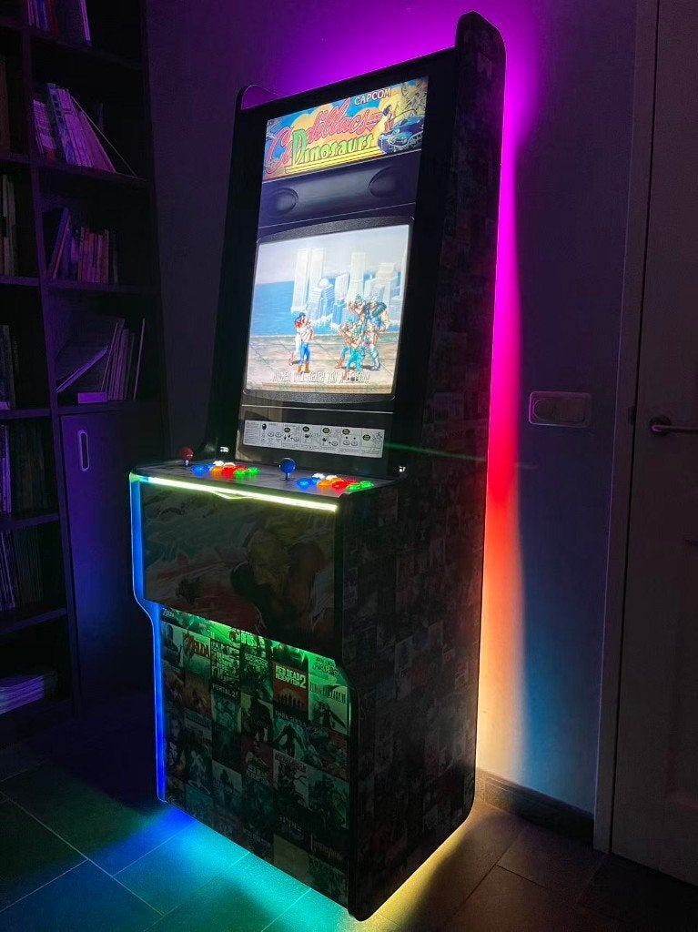 Premium Retro 4k Arcade Machine Arcade Kast 18.000+ Games, Ophalen, Zo goed als nieuw