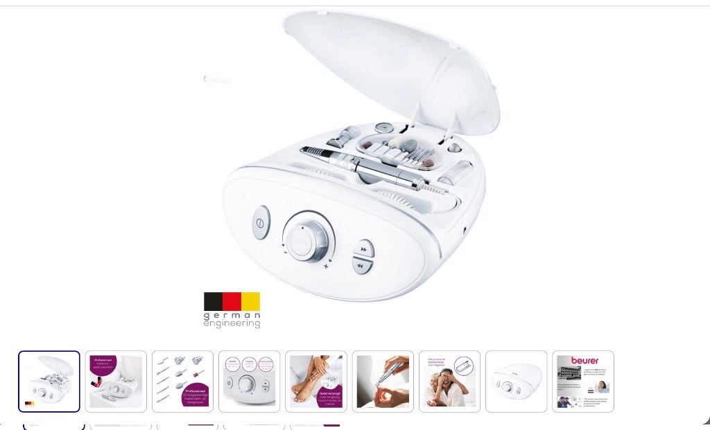 de Beurer MP 100 Manicure- en Pedicure-station., Ophalen of Verzenden, Nieuw, Hand- en Voetverzorging