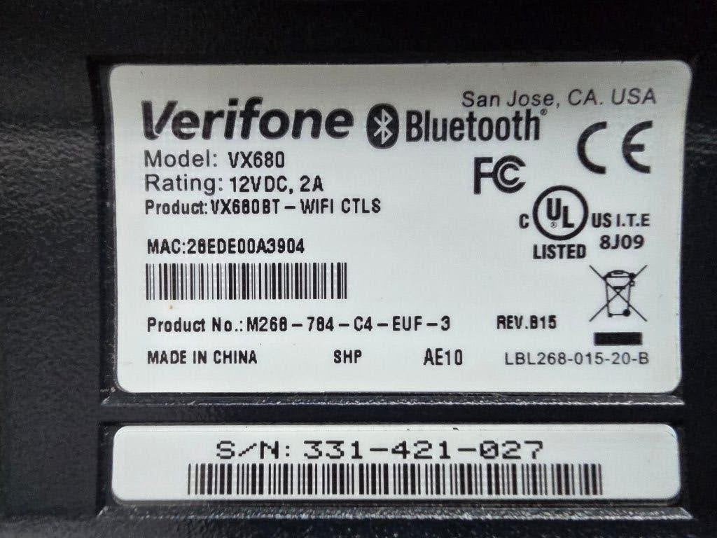 Verifone VX 680 Mobiel Pinapparaat met oplaadmogelijkheid, Ccservice, Overige typen, Ophalen of Verzenden, Info@ccservice.nl