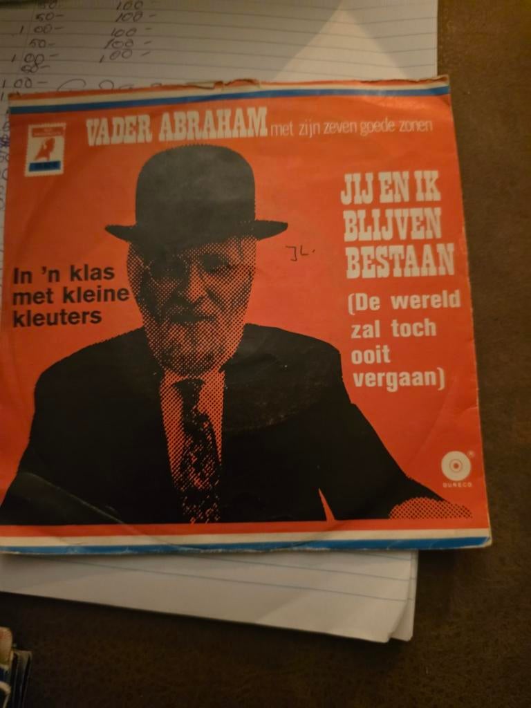Vader Abraham - Jij en Ik Blijven Bestaan Single Vinyl, Ophalen of Verzenden, Gebruikt, Nederlandstalig