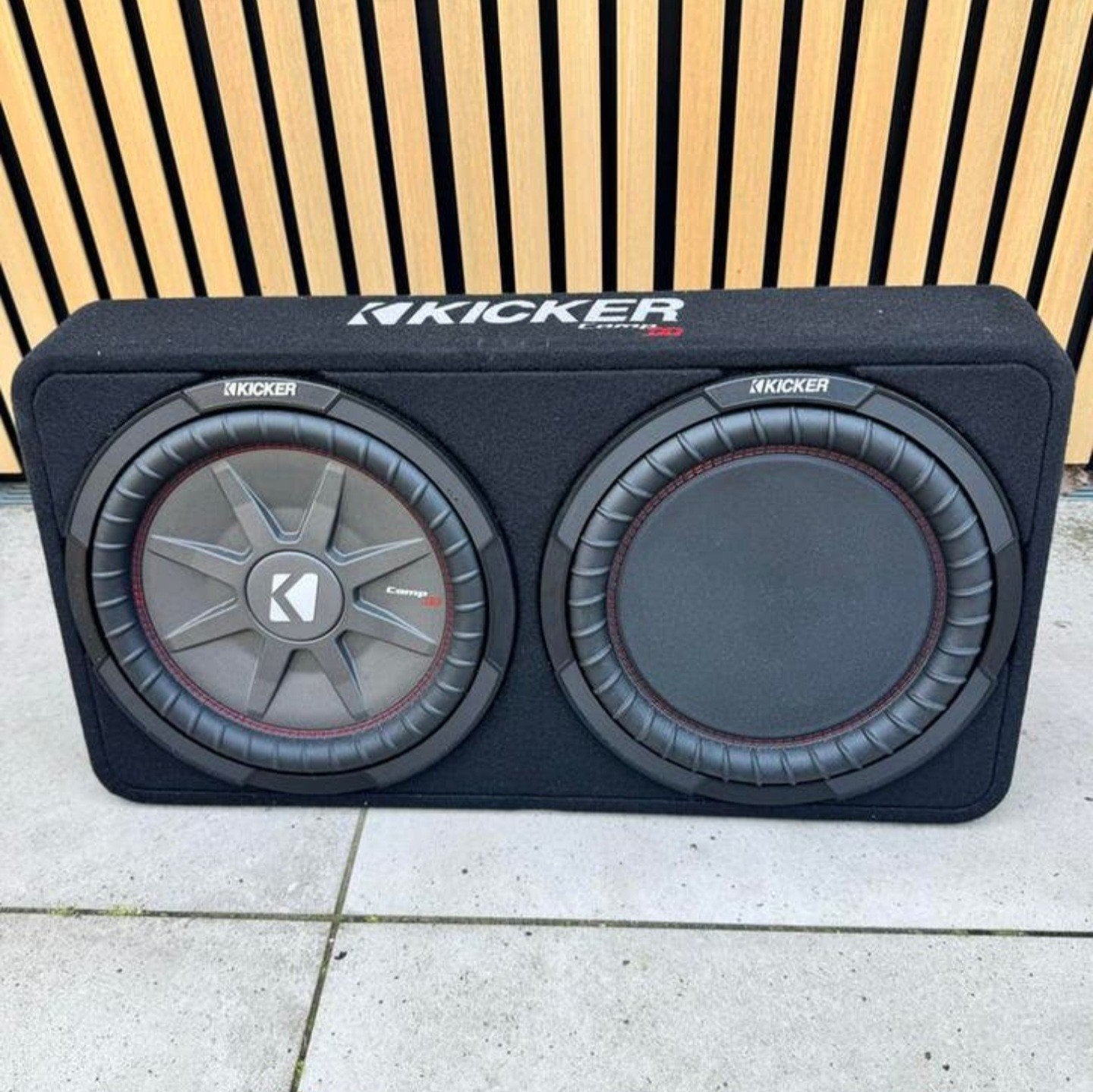 Kicker comp RT subwoofer 1200watt, Auto diversen, Ophalen of Verzenden, Zo goed als nieuw