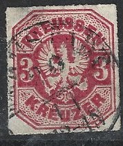 D 23 - 1861 - Pruisen/ 3 Kr, Ophalen of Verzenden, Overige landen, Gestempeld