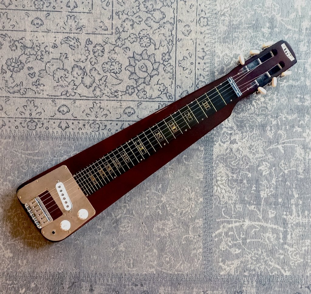 Mooie elektrische lapsteel, Muziek en Instrumenten, Ophalen of Verzenden, Gebruikt, Solid body, Overige merken