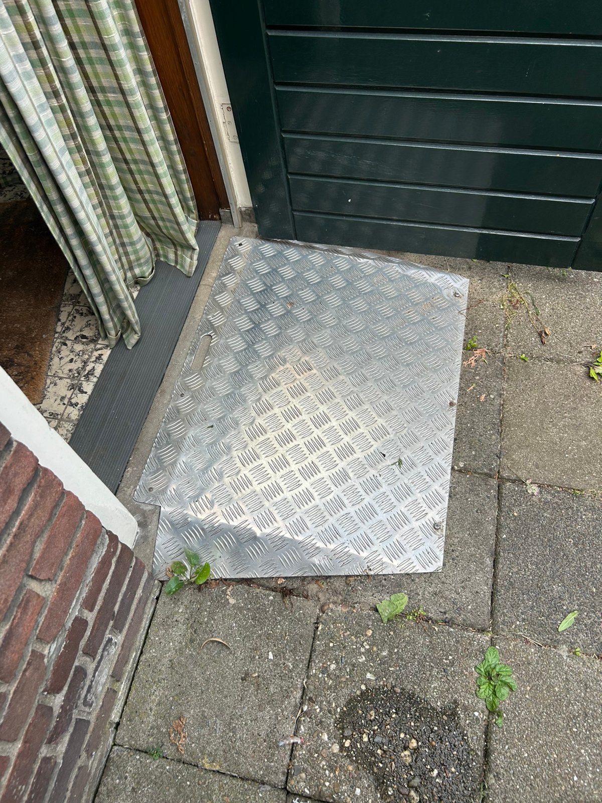 Drempel hulp, Ophalen of Verzenden, Gebruikt, Elektrische rolstoel