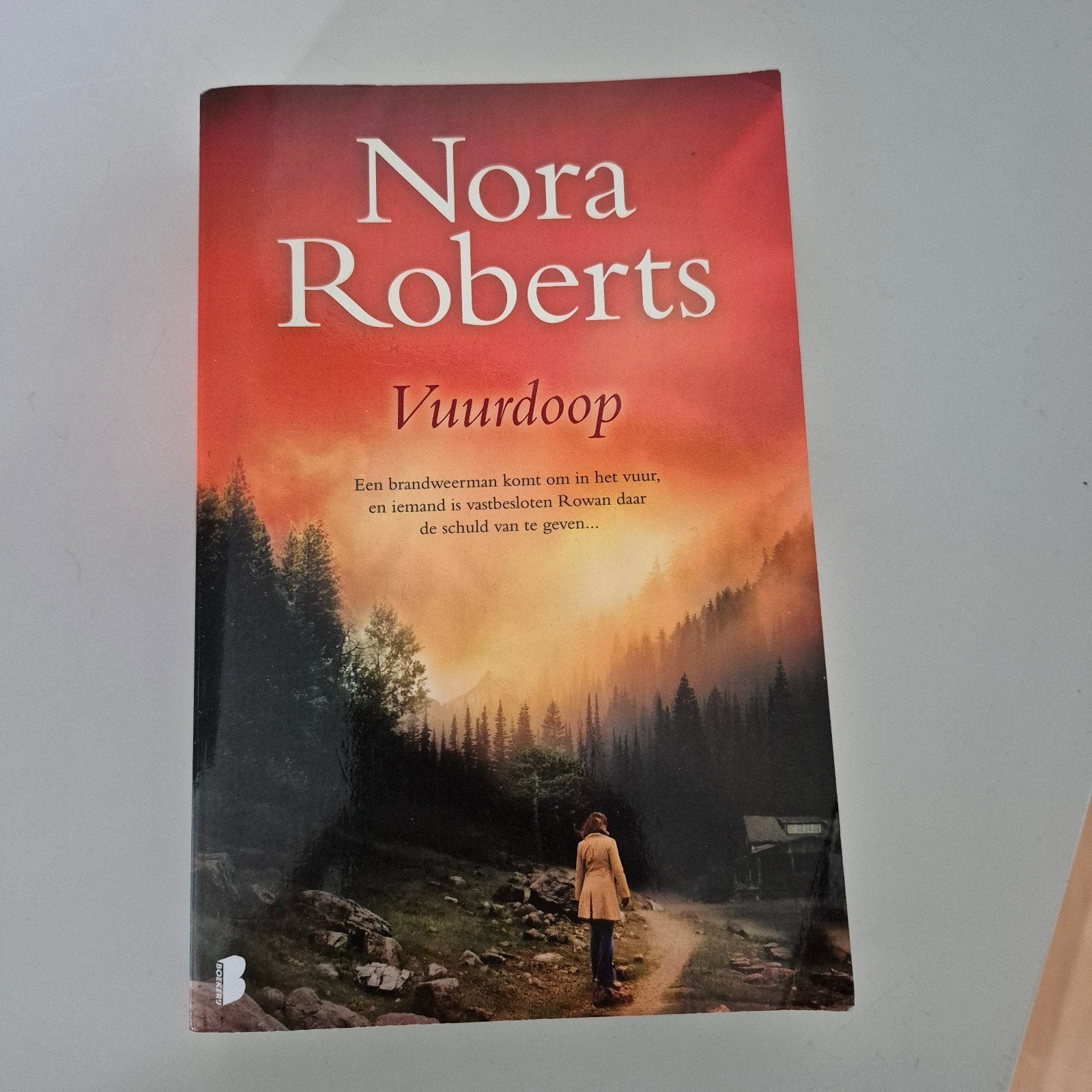 Nora Roberts - Vuurdoop (Gelezen), Boeken, Romans, Gelezen, Ophalen of Verzenden