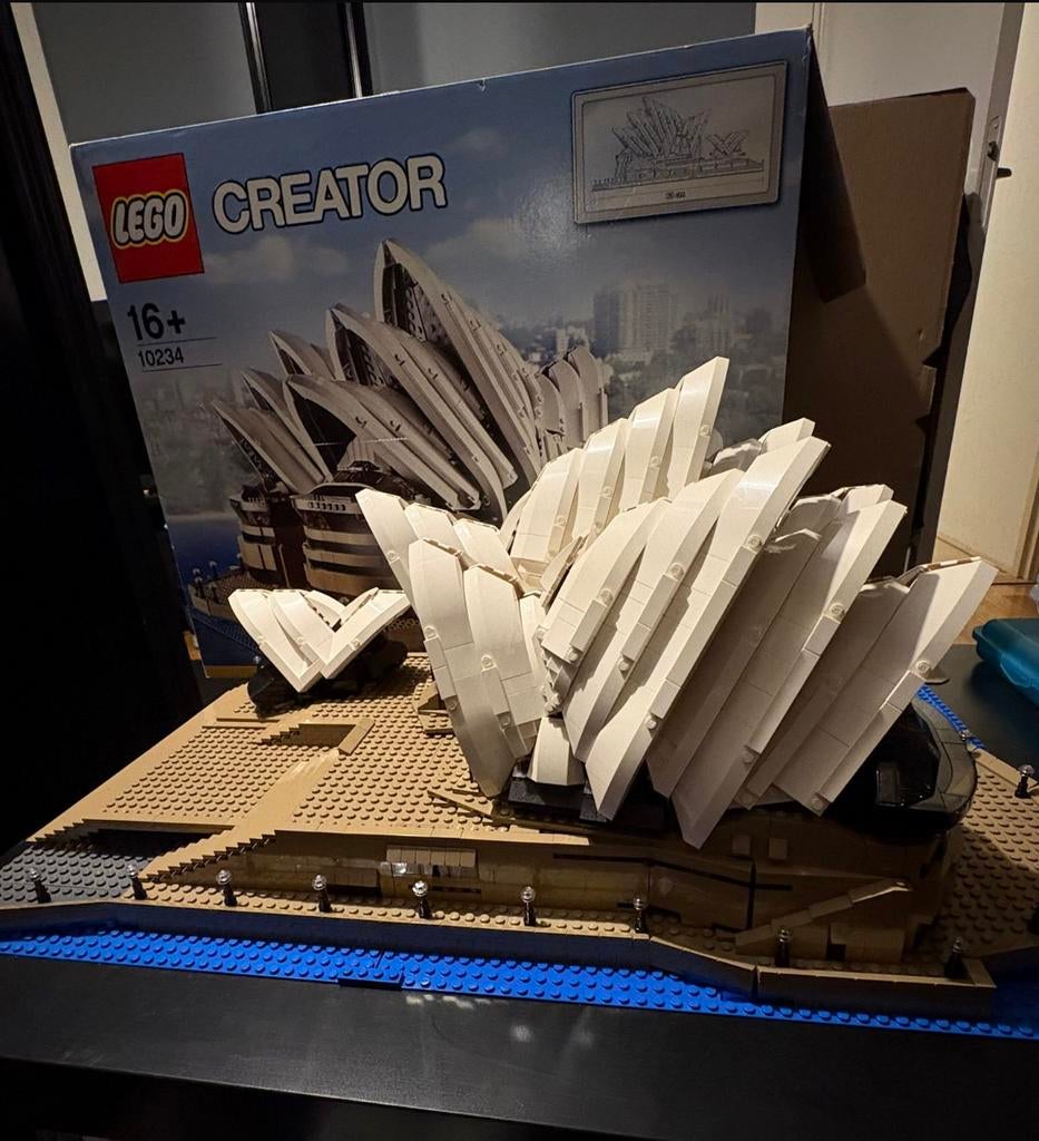 Sydney Opera House Lego Met doos, Kinderen en Baby's, Speelgoed | Duplo en Lego, City, Lego, Ophalen of Verzenden, Zo goed als nieuw