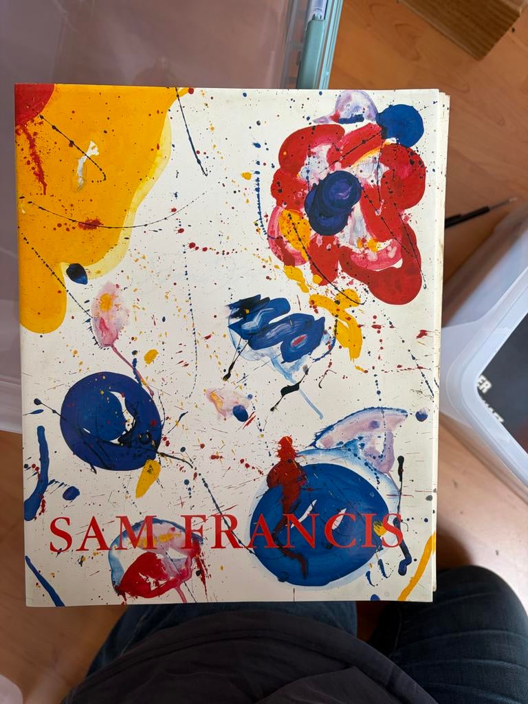 Kunstcatalogus Sam Francis - Gallery Delaive Amsterdam, Boeken, Kunst en Cultuur | Beeldend, Zo goed als nieuw, Schilder- en Tekenkunst