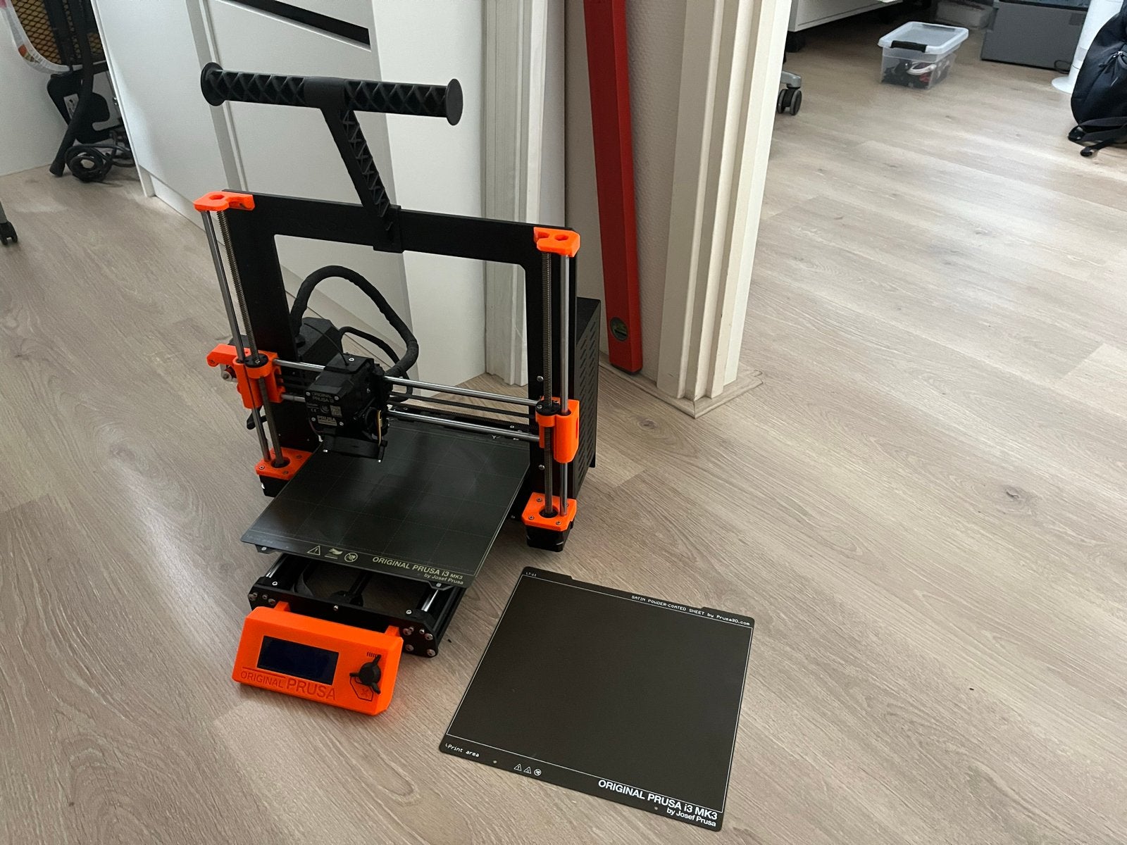 Prusa i3 MK3S+ 3D-printer, Computers en Software, 3D Printers, Ophalen, Zo goed als nieuw, Filament