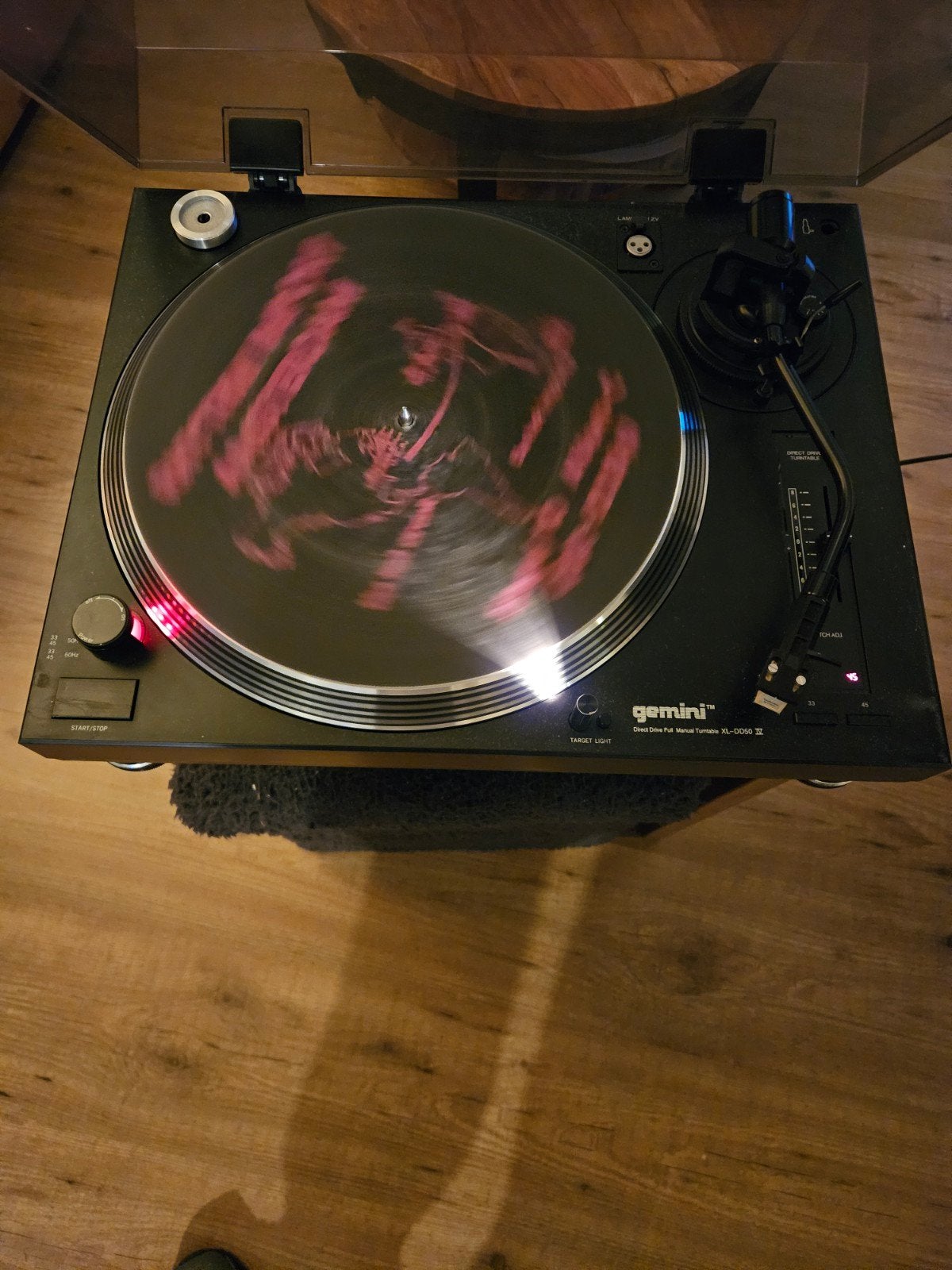 Gemini XL-DD50 Direct Drive Draaitafel, Ophalen of Verzenden, Zo goed als nieuw, Overige merken