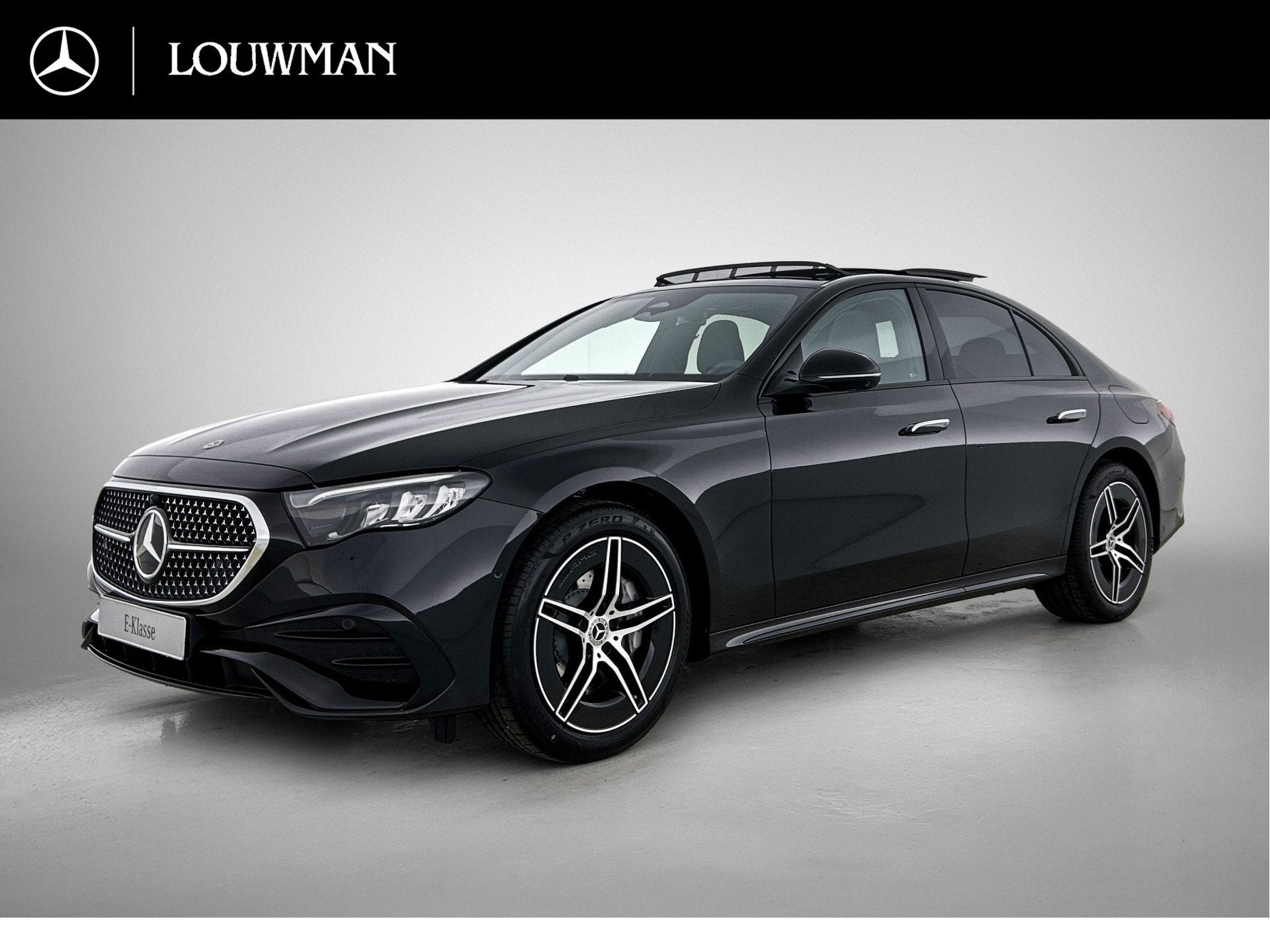Mercedes-Benz E-Klasse 300 e Business Solution AMG | Comfort, Auto's, Automaat, Achterwielaandrijving, Stoelverwarming, Zwart