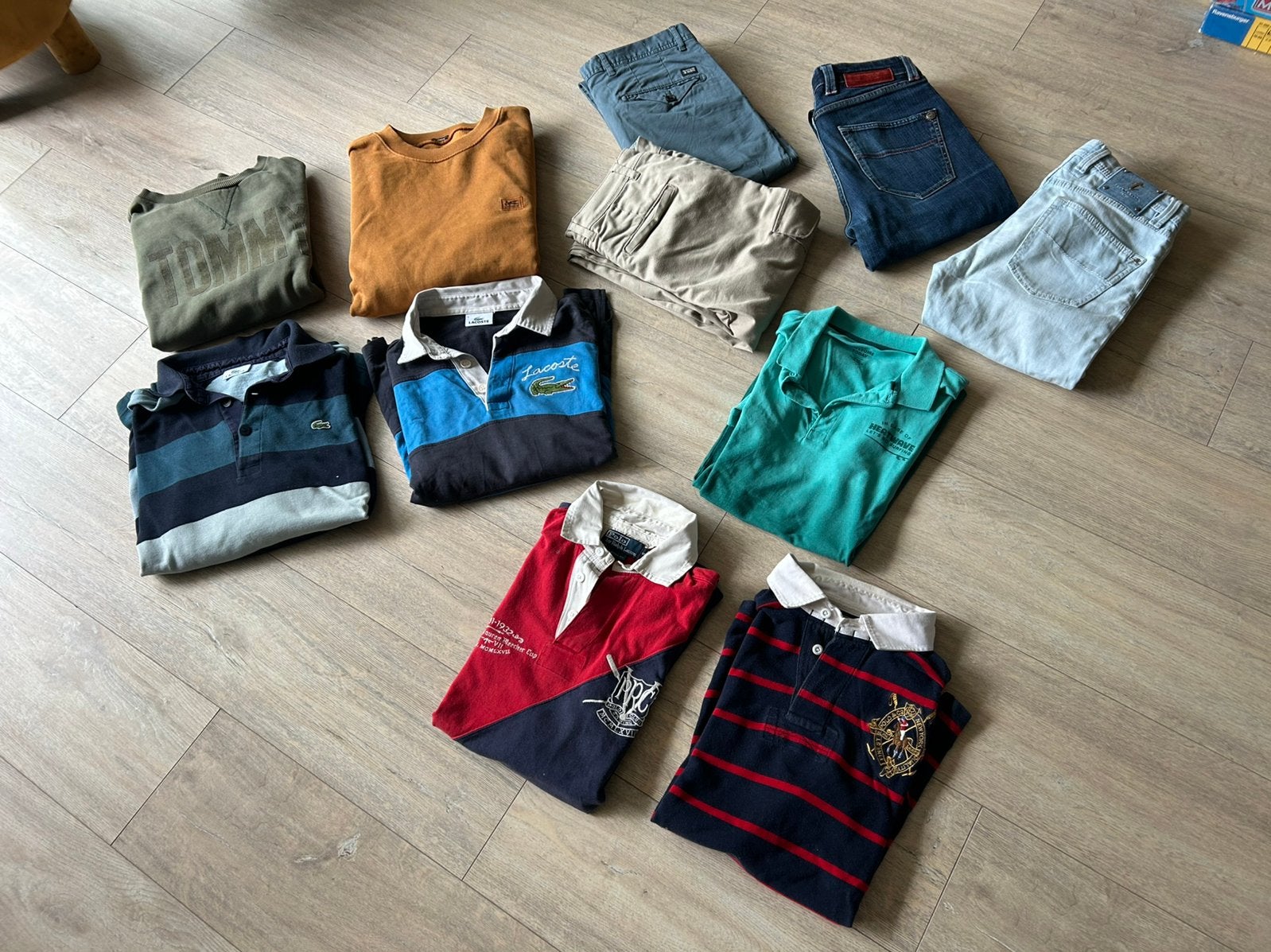 Merkkleding jongens 164/S/M. Lacoste, Ralph L, Tommy, Ophalen of Verzenden, Gedragen, Overige maten