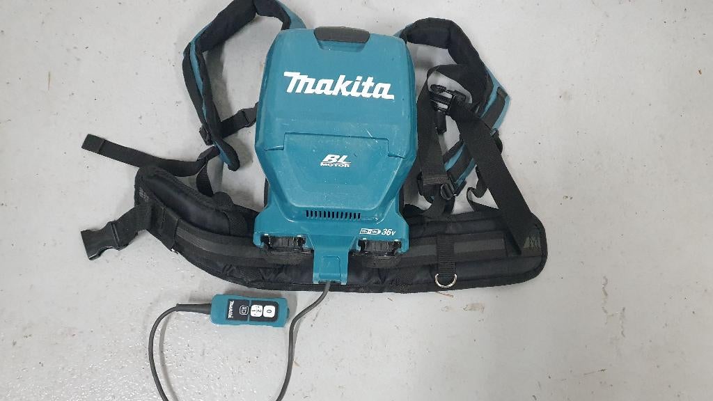 makita rugstofzuiger DVC260, Witgoed en Apparatuur, Stofzuigers, Stofzak, Gebruikt, Overige typen, Ophalen of Verzenden