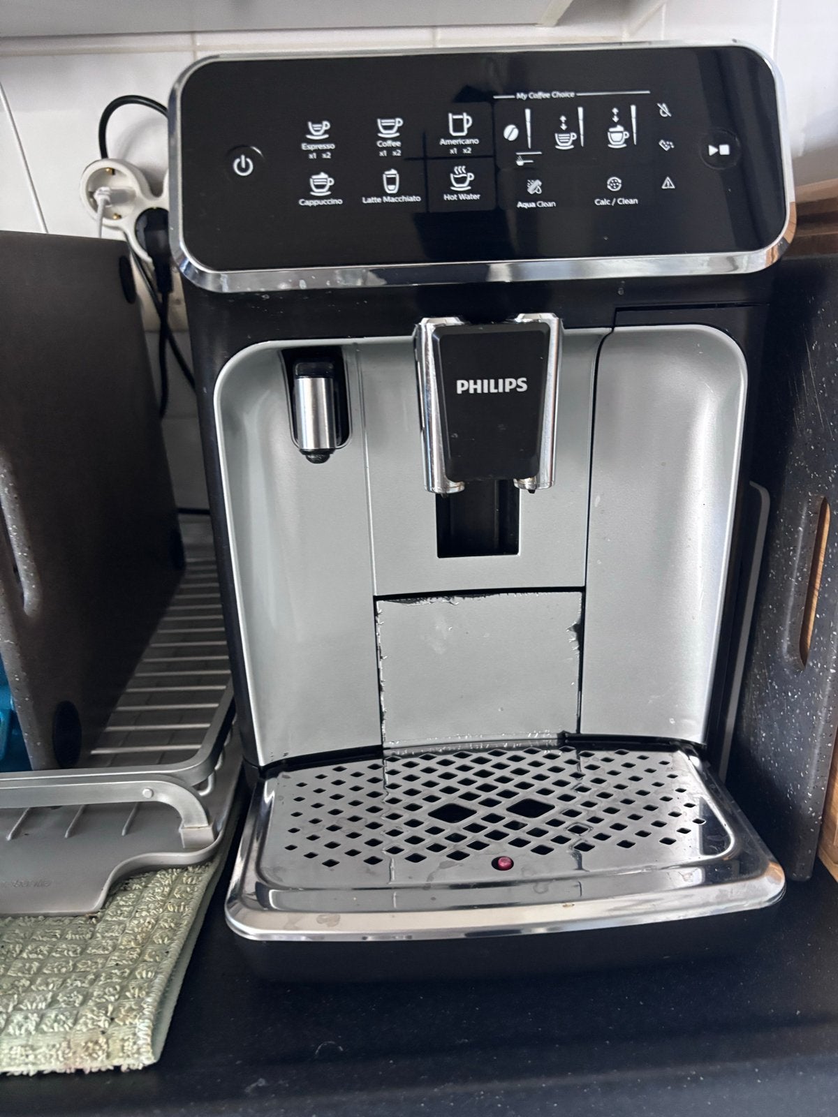 Philips LatteGo 3200 Koffiemachine - Betrouwbaar & Goed, Witgoed en Apparatuur, Ophalen, Gebruikt, Koffiemachine, Koffiebonen