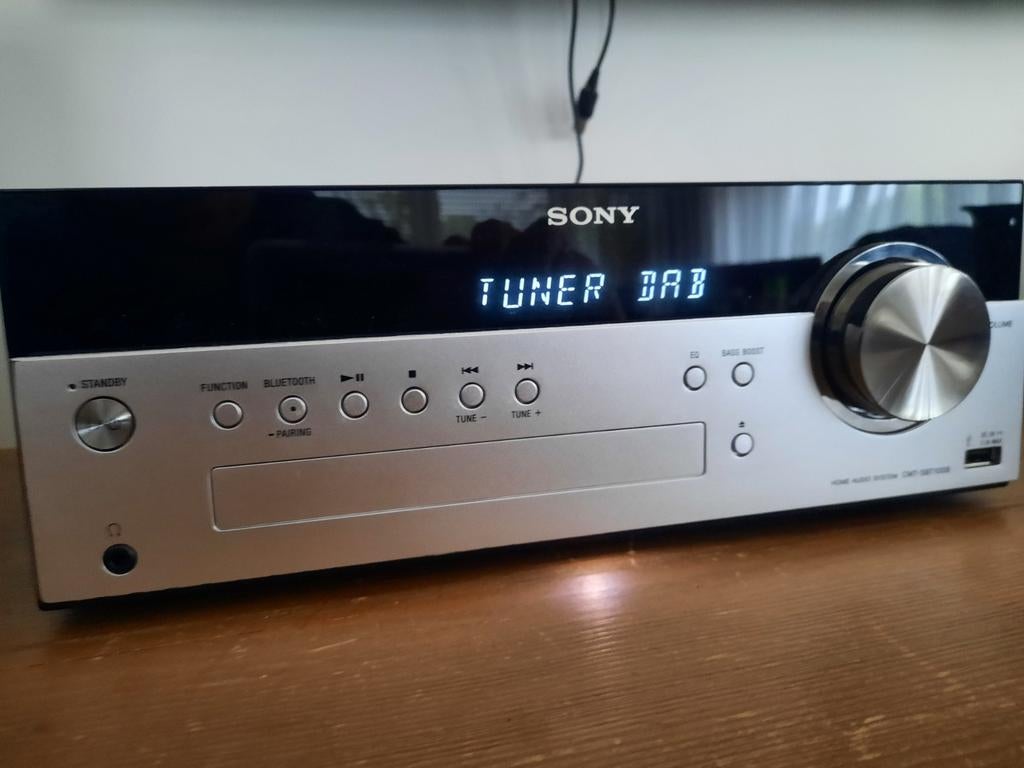 Sony DAB CD Bluetooth USB Microset met 2 originele boxen, Ophalen, Gebruikt, Microset, Sony