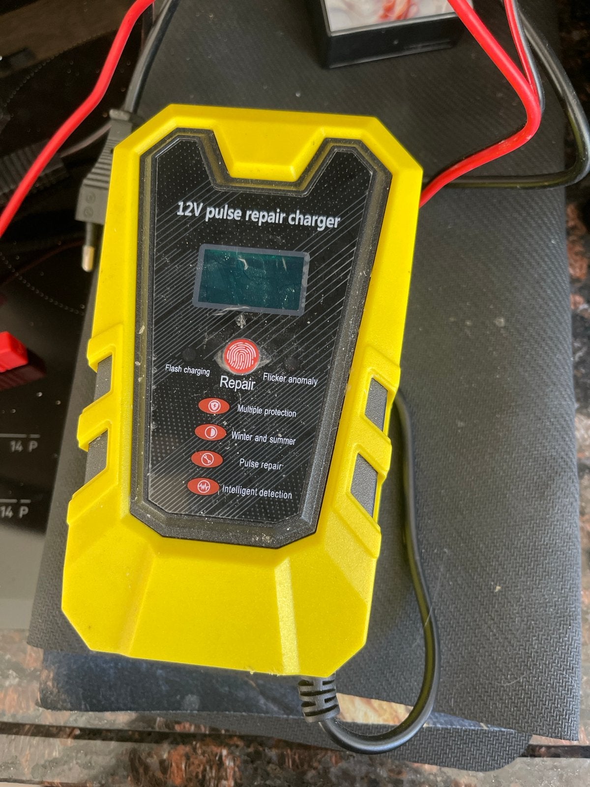 12V Puls Reparatie Acculader voor Loodzuuraccu's, Auto-onderdelen, Ophalen, Gebruikt, Universele onderdelen