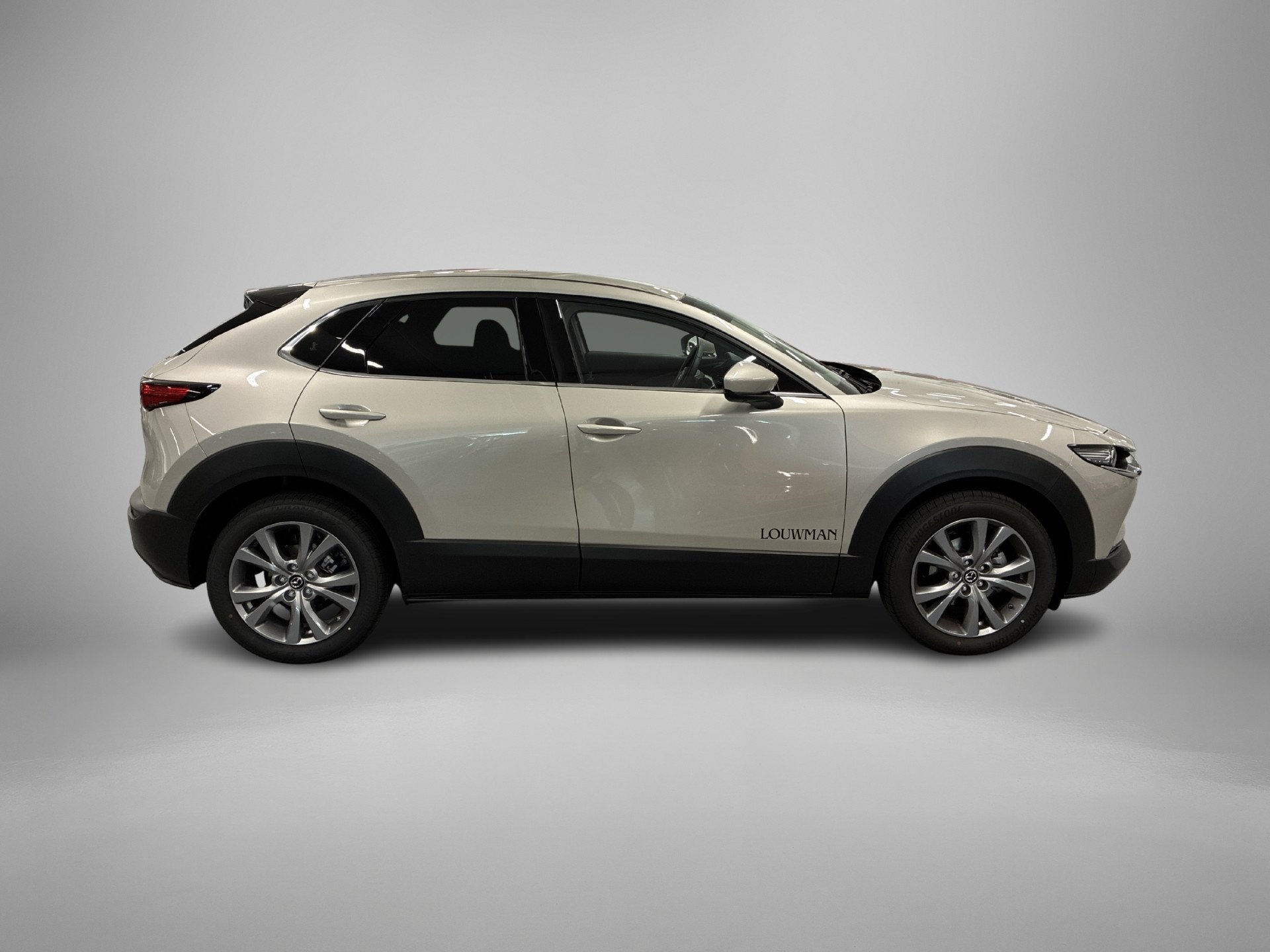 Mazda CX-30 2.5 e-SkyActiv-G M Hybrid Exclusive-Line Busines, Auto's, 12 maanden, Zwart, 4 cilinders, Automatische klimaatregeling