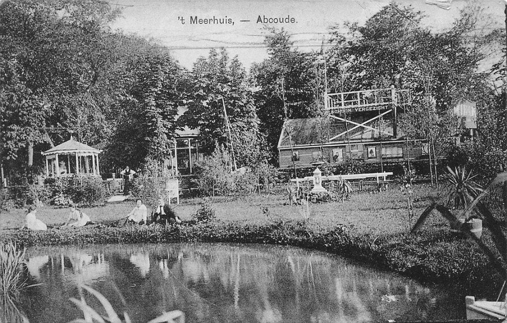 703-321-049 Meerhuis Abcoude, Verzamelen, Ansichtkaarten | Nederland, Verzenden, Voor 1920, Utrecht