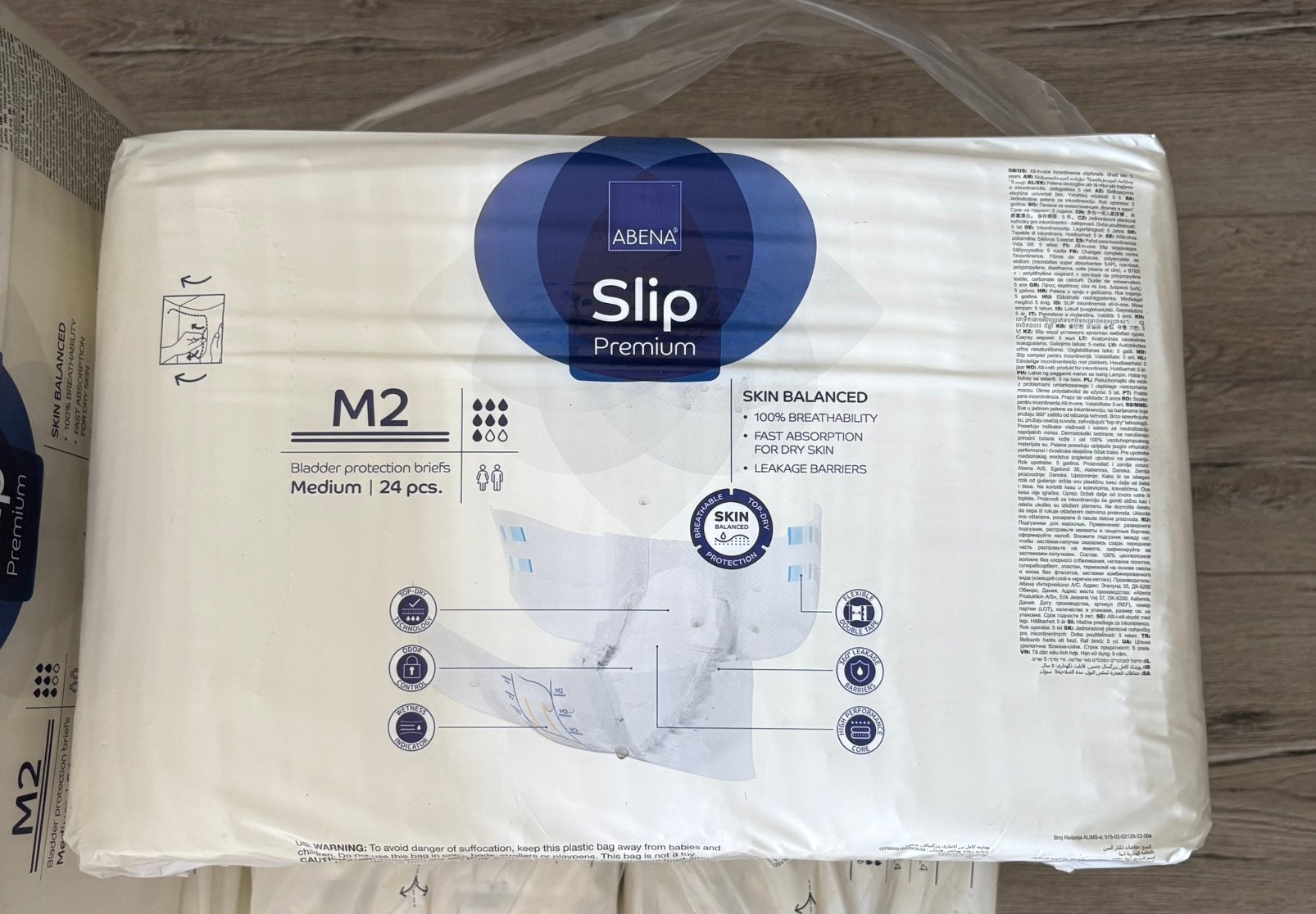 6 pakken nieuwe slip’ s per pak 24 stuks, Ophalen, Nieuw