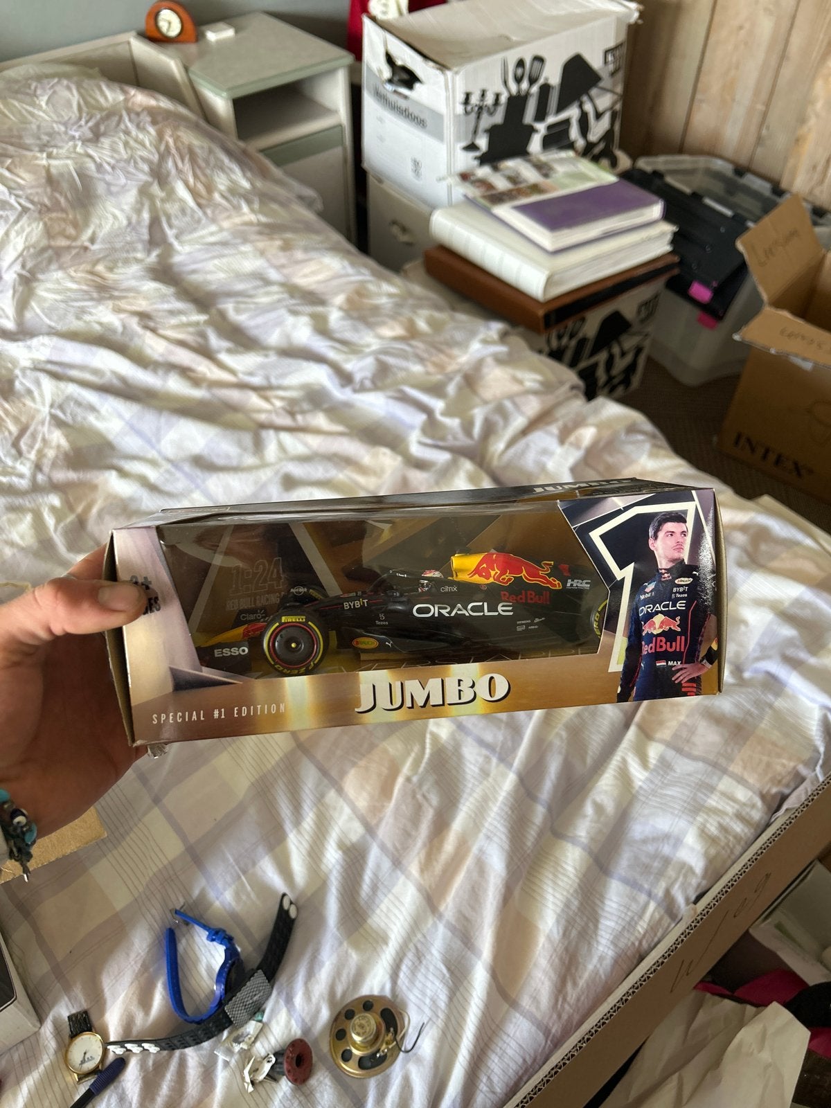 Max Verstappen Red Bull Racing F1 Auto 1:12 Schaalmodel, Hobby en Vrije tijd, Modelauto's | 1:5 tot 1:12, Ophalen of Verzenden