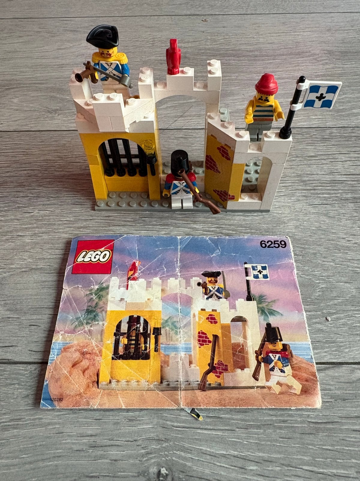 LEGO Pirates I: Imperial Soldiers - Broadside's Brig 6259, Gebruikt, Lego, Compleet, Complete set