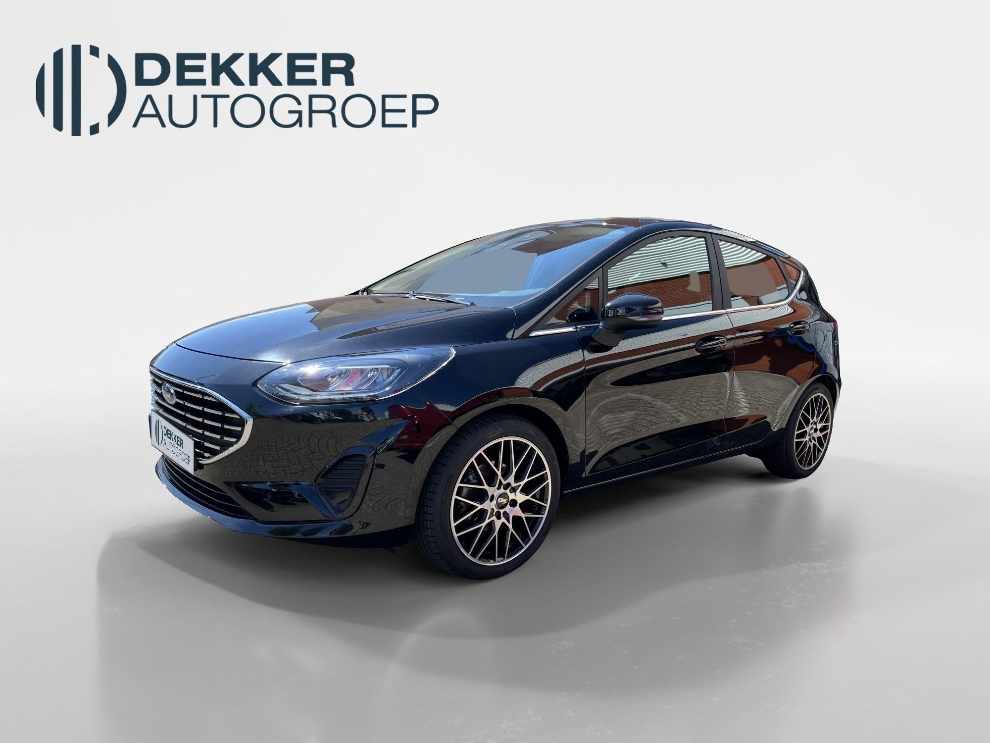 Ford Fiesta 1.0 Ecoboost Hybrid 125 pk Titanium Apple Carpla, Auto's, Ford, Voorwielaandrijving, Gebruikt, 1133 kg, Origineel Nederlands