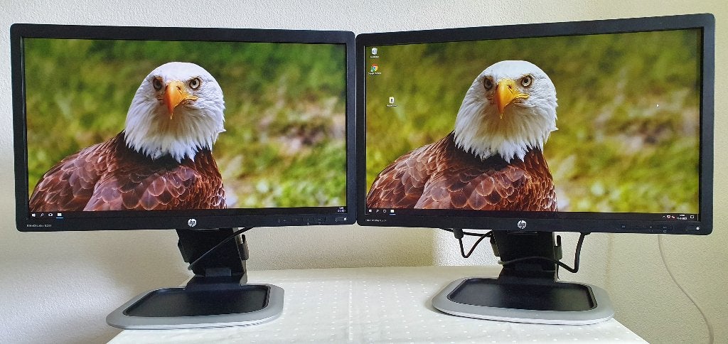 Supermooie 23 inch x 2 HP LA 2306X samen 46 Inch zeer Netjes, Computers en Software, Monitoren, Gaming, Gebruikt, IPS, DisplayPort