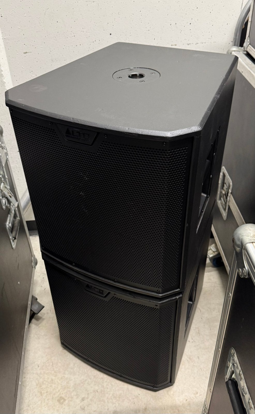 Een Set Alto TS212S subwoofers, Audio, Tv en Foto, Luidsprekers, Ophalen, Zo goed als nieuw, Subwoofer, Overige merken