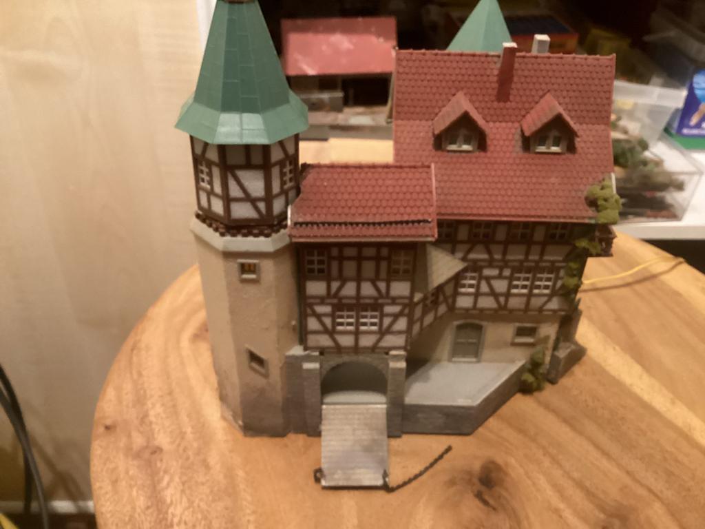 Faller kibri kasteel en landschap module, Ophalen, Gebruikt, Groter dan 1:35