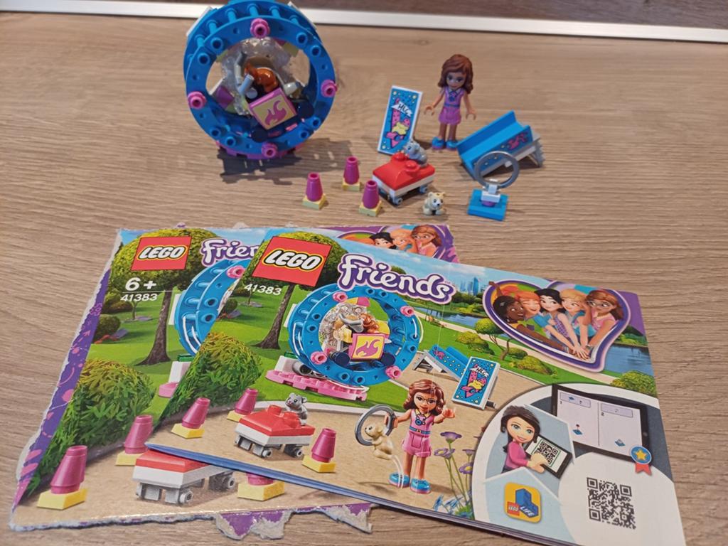 Lego Friends 41383 Emma's hamsterspeelplaats, Compleet, Gebruikt, Lego, Friends