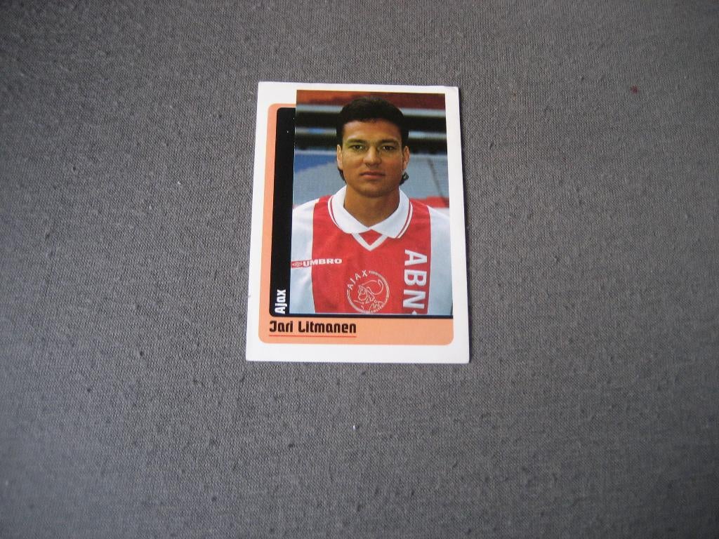 jari litmanen ajax plaatje, Verzamelen, Sportartikelen en Voetbal, Ophalen of Verzenden, Zo goed als nieuw, Ajax, Poster, Plaatje of Sticker