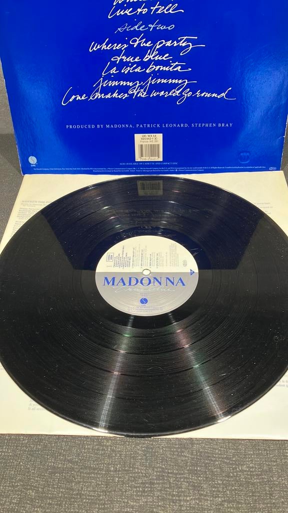 Madonna.  True Blue, Cd's en Dvd's, Gebruikt, 1980 - 1989, Ophalen of Verzenden, Inclusief binnenhoes