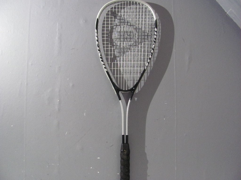 squash racket DUNLOP MAX TI . 209gr, Sport en Fitness, Squash, Ophalen of Verzenden, Zo goed als nieuw, Racket, Met hoes