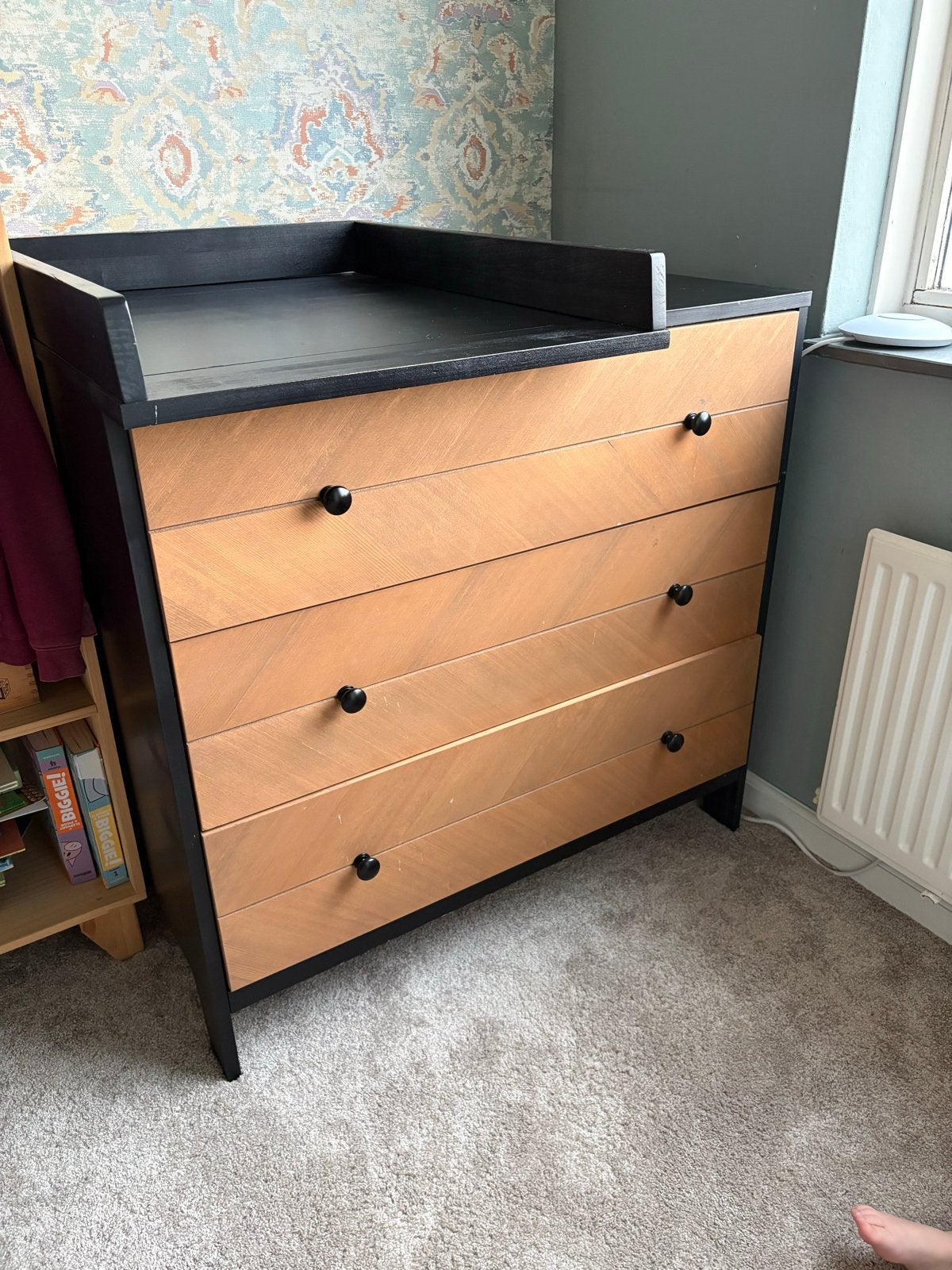 Bopita Vintage Honey commode met verlenger extender, Ophalen, Gebruikt, 50 tot 70 cm, 75 tot 100 cm