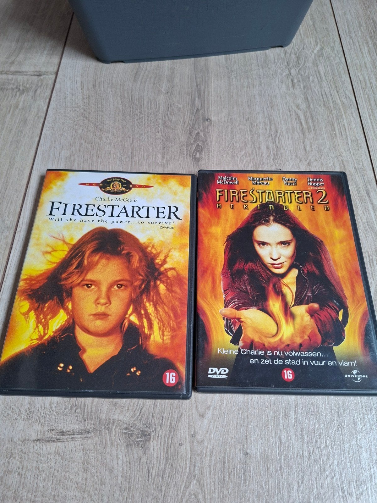 Firestarter & Firestarter 2 DVD Boxset-Stephen King, Vanaf 16 jaar, Nederlands, Ophalen of Verzenden, Bovennatuurlijke thriller