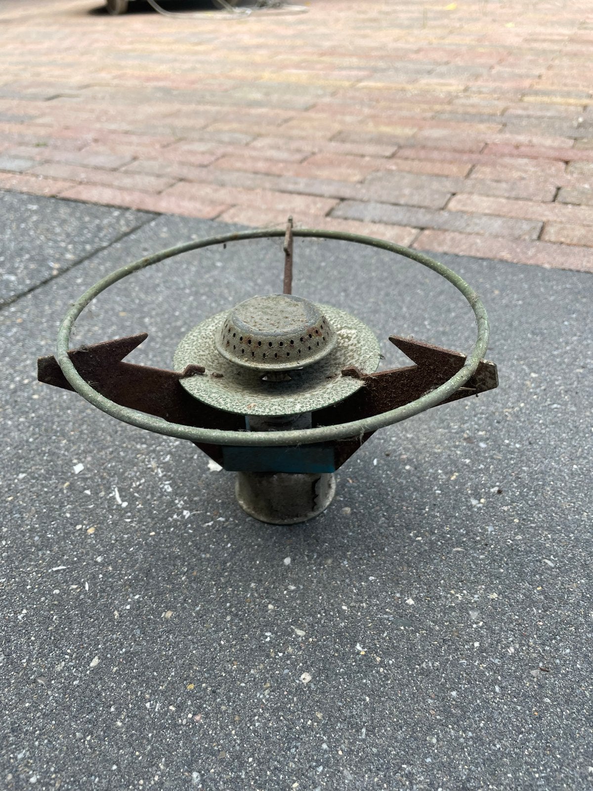 Vintage Camping Brander - Compact en Draagbaar, Ophalen of Verzenden, Gebruikt