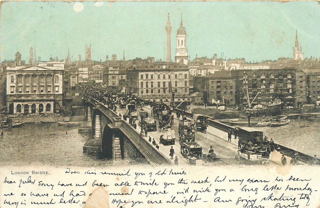 701-461-051 London London Bridge, Verzamelen, Ansichtkaarten | Buitenland, Verzenden, Voor 1920, Engeland